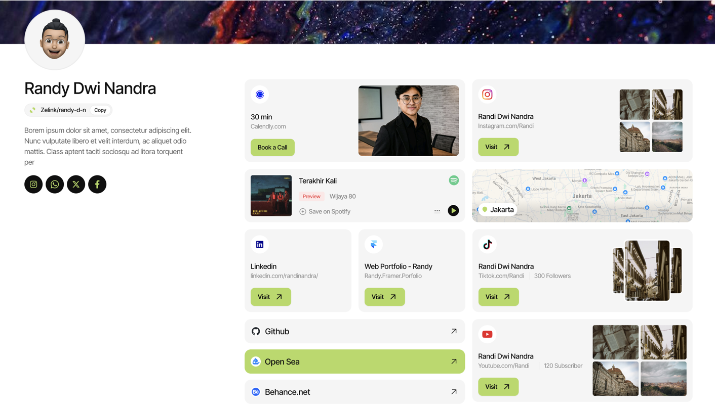 Zelink - AI-Powered Link-in-Bio Storefront